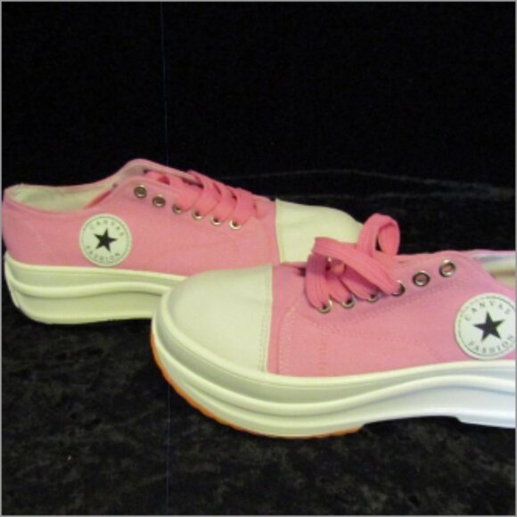 EADSMING Canvas Walking Sandals for Women Closed Toe Spring Loafers - Picture 3 of 4